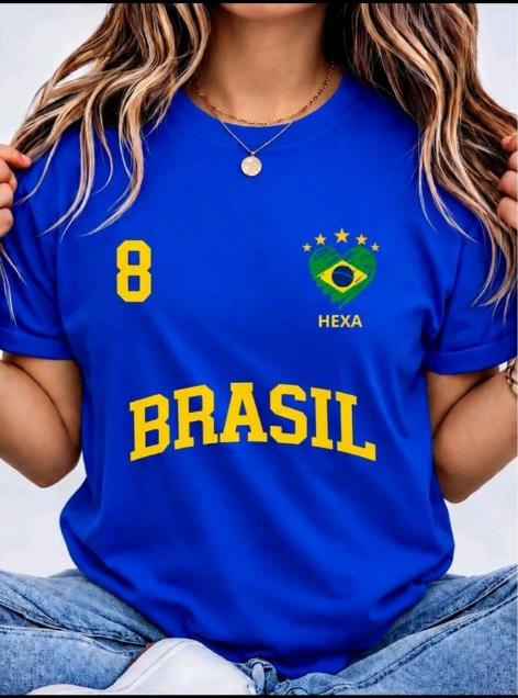 Camisa Feminina Azul