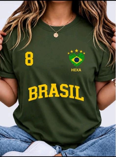 Camisa Feminina Verde